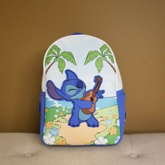 Loungefly Disney Stitch with Ukulele Mini Backpack main image 4